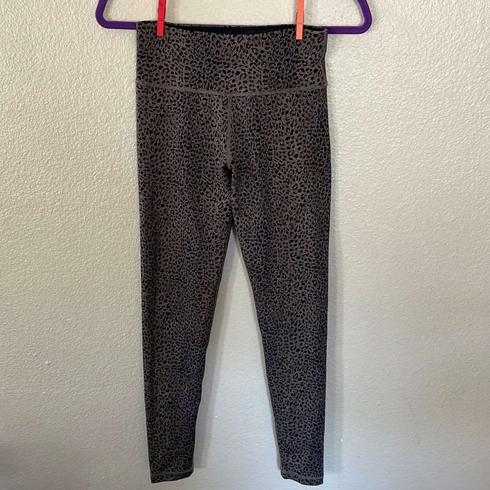 Sweaty Betty Flatter Me Jacquard 7/8 Workout Leggings Size XS